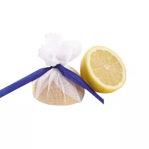 Filet blanc à citrons, ruban bleu